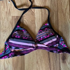 Halter bikini top
